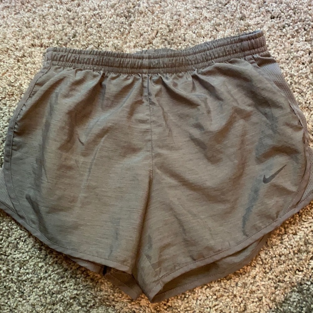 Girls Grey Nike Shorts